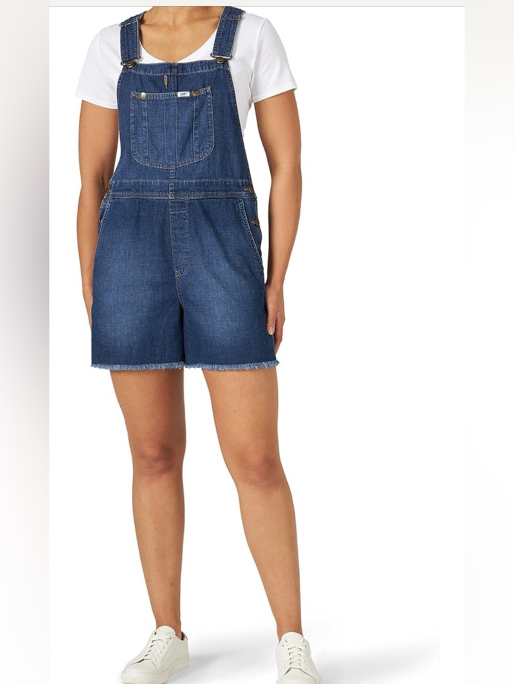 LEE WOMEN RELAXED FIT DENIM OVERALL SIZE S